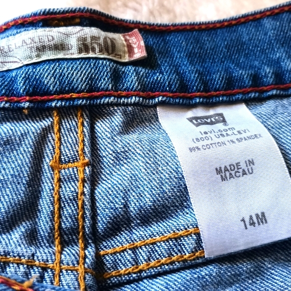 Vintage Levi's 550 Relaxed Tapered Jeans Women's Size 14 - Picture 2 of 9